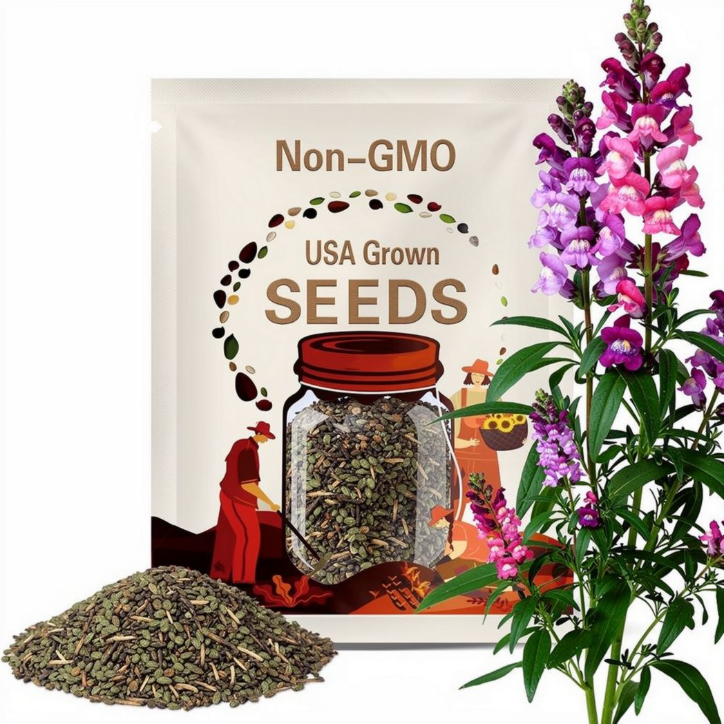 Snapdragon vine seeds (Maurandella antirrhiniflora)