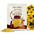 Yellow Hibiscus Seeds: Fast Growing, Open-Pollinating (15+ Seeds)