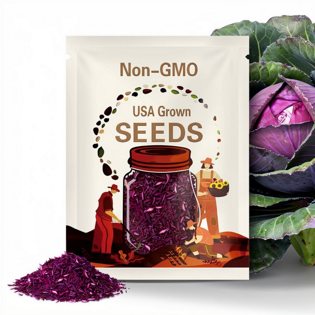 Red acre cabbage seeds